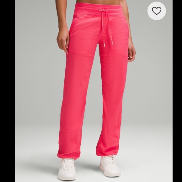 NWOT Lululemon Dance Studio Mid-Rise Pants -  Short 8 - Glaze Pink - Picture 1 of 12